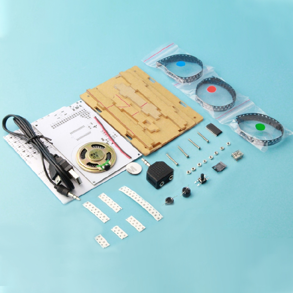DIY LED Music Spectrum Electro - Diy Audio Electronics Kit 评论和价格