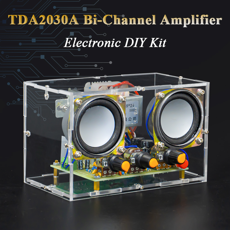 Electronic DIY TDA2030 Dual Ch - Diy Audio Electronics Kit 评论和价格