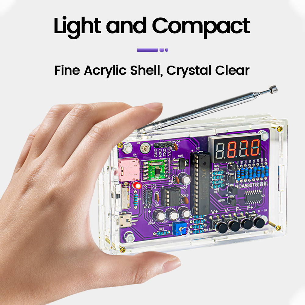 DIY FM Radio Electronic Kit Ad - Diy Audio Electronics Kit 评论和价格