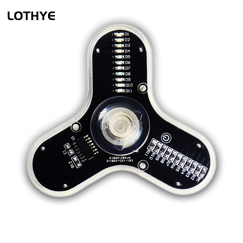LED Fidget Spinner Manufacture - Diy Electronics Project Kit 评论和价格