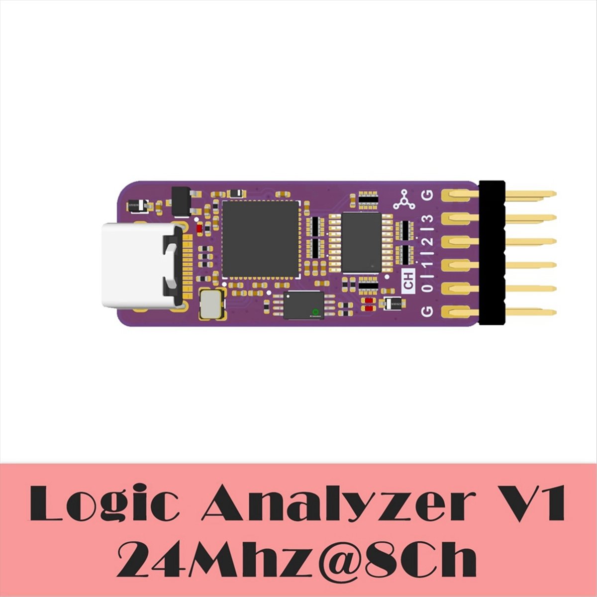 USB Logic Analyzer DLA Mini 24 - Logic Analyzer Usb 评论和价格